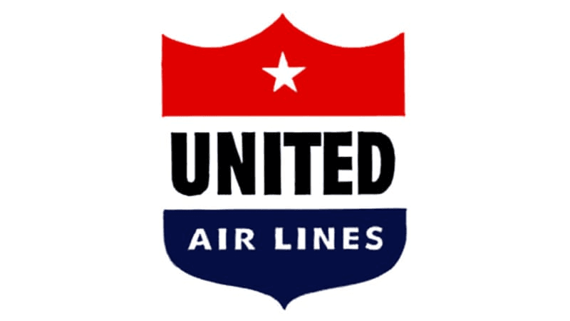 United Airlines logo, 1974