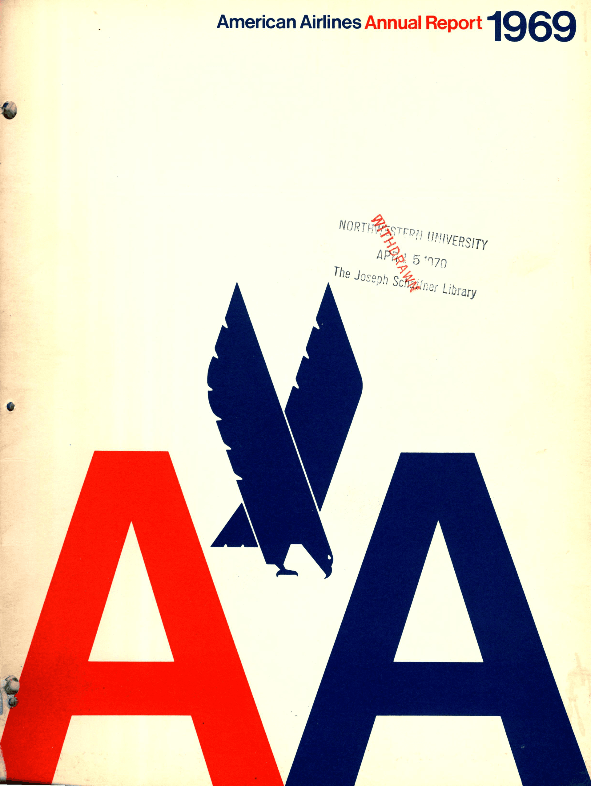 American Airlines identity, 1967