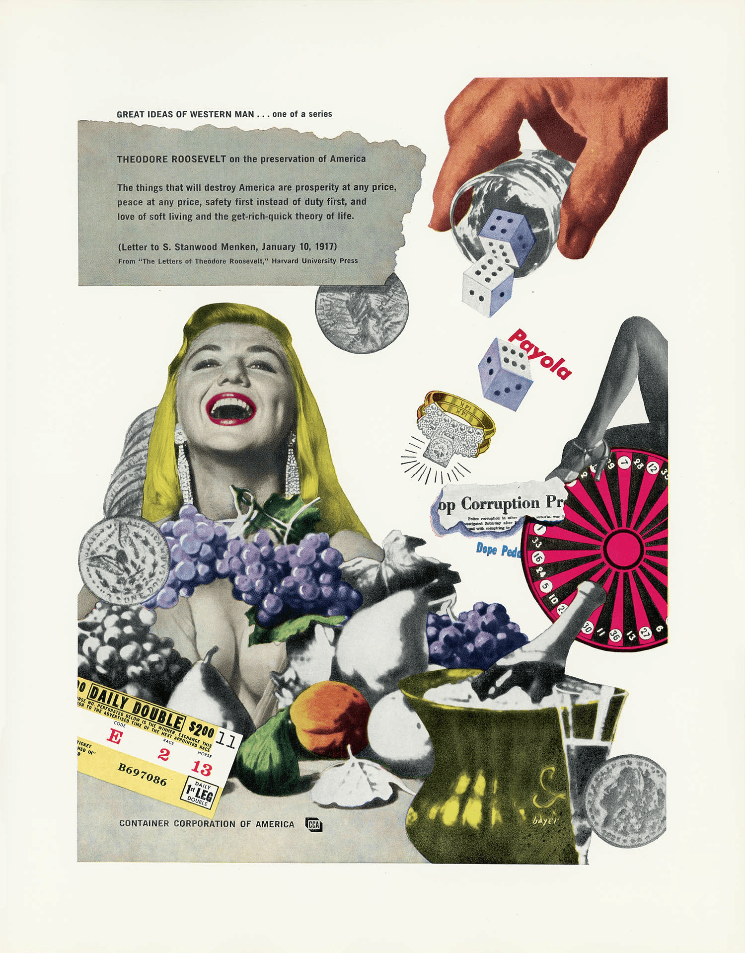 Container Corporation of America — Great Ideas of Western Man campaign, 1951