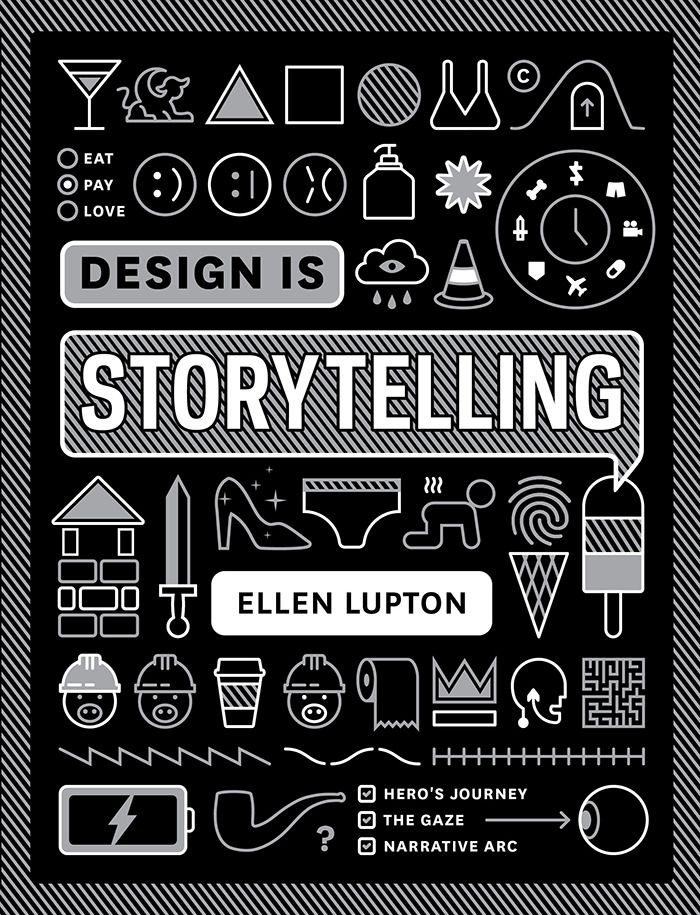 Design Is Storytelling book cover, 2017