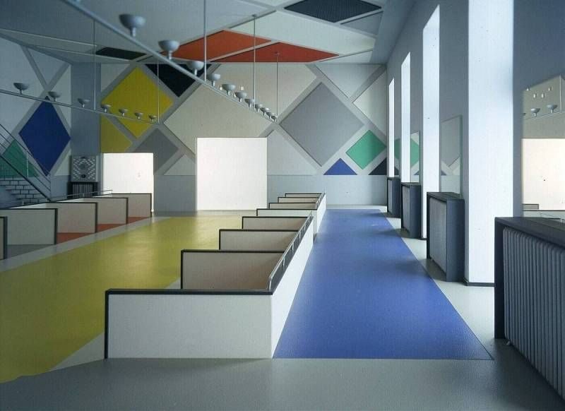 Van Doesburg, Arp & Taeuber-Arp, Café L'Aubette, Strasbourg, 1928