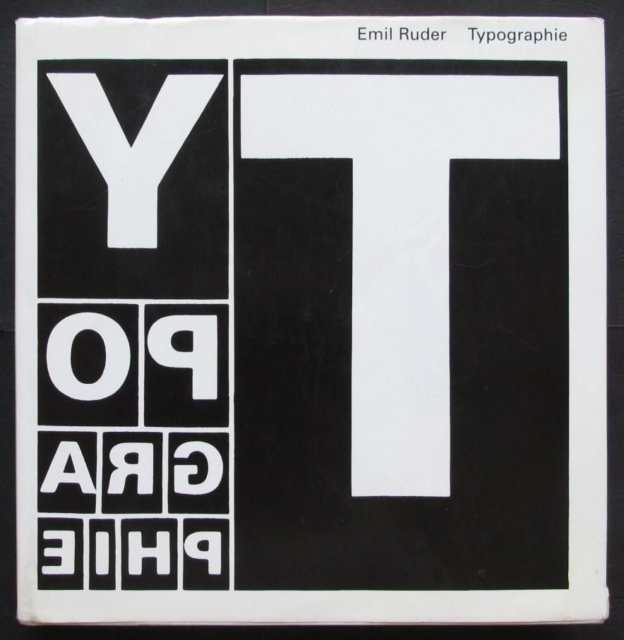 Emil Ruder, Typographie, 1967 cover