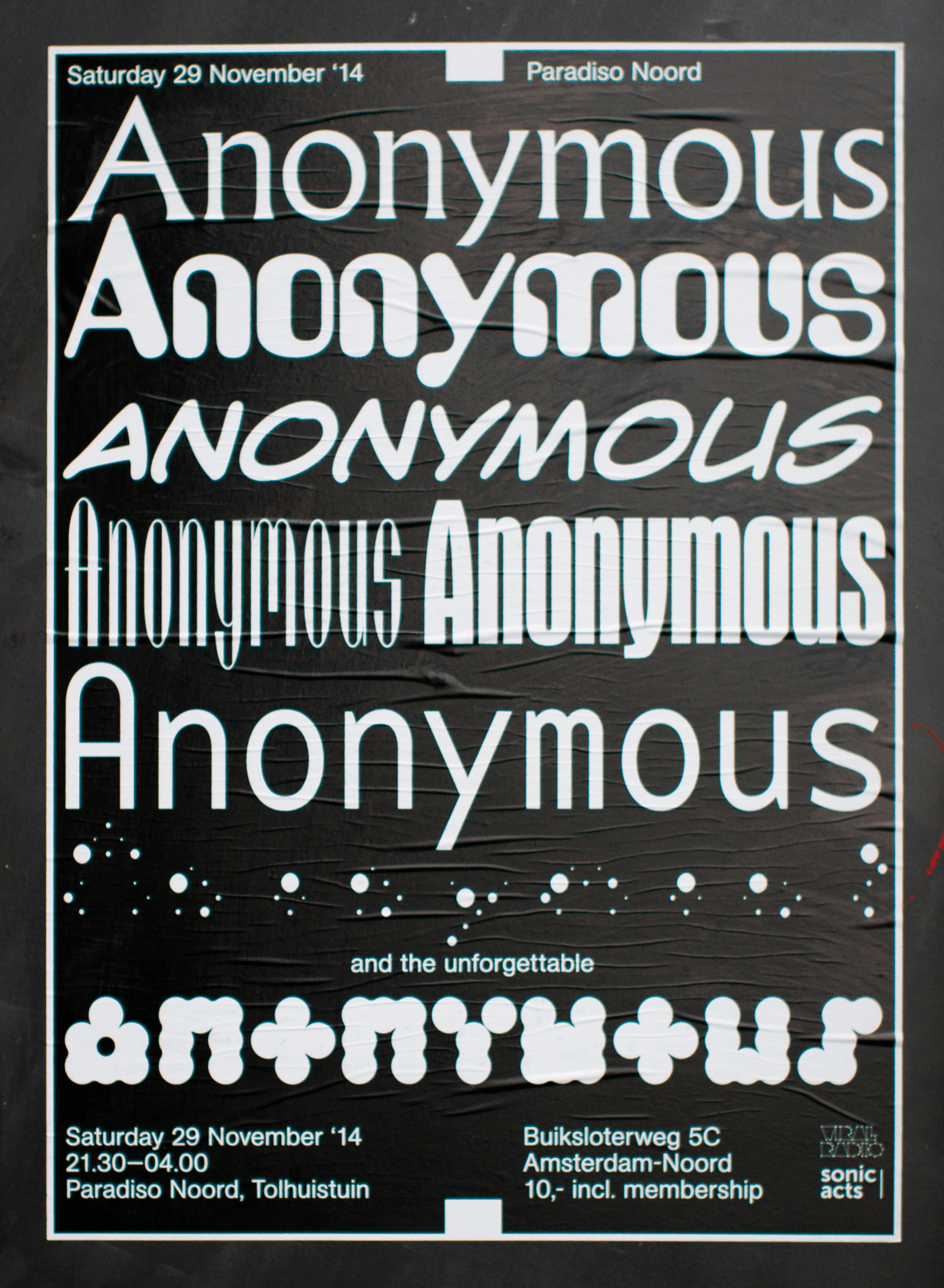 Arcadia typeface, 1990