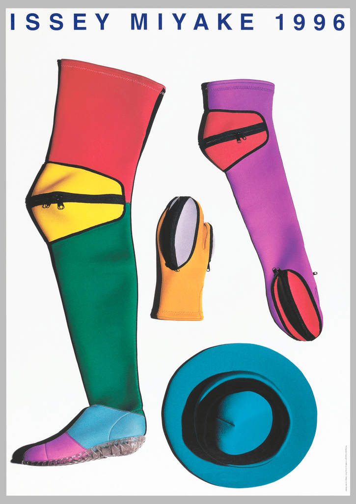 Issey Miyake poster by Ikko Tanaka