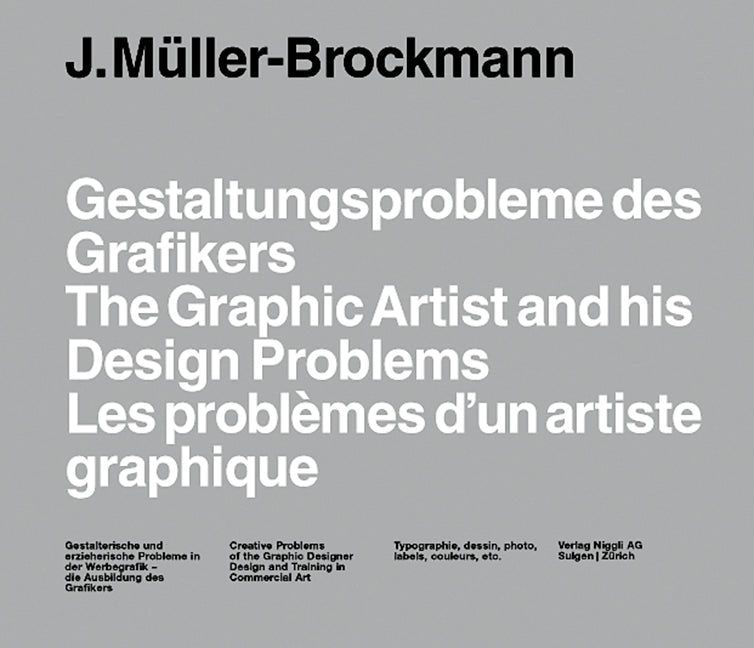 Gestaltungsprobleme des Grafikers / The Graphic Artist and His Design Problems, 1961