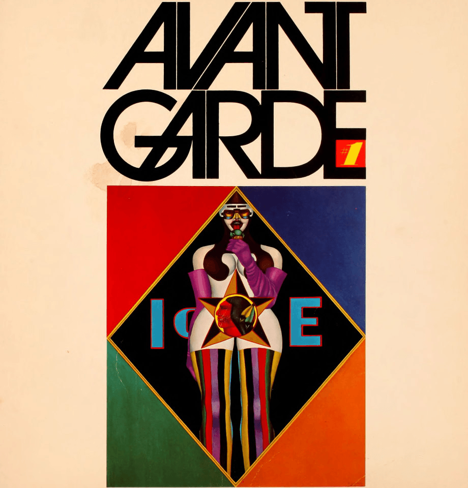 Avant Garde magazine masthead, 1968