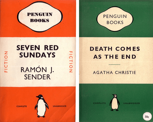 Penguin Books cover redesign, 1947