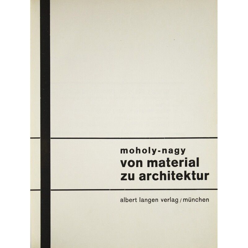 Von Material zu Architektur, 1929