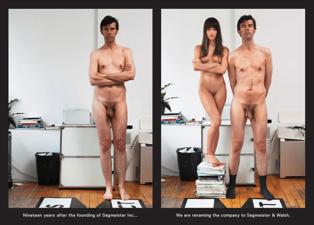 Sagmeister & Walsh studio identity, 2012