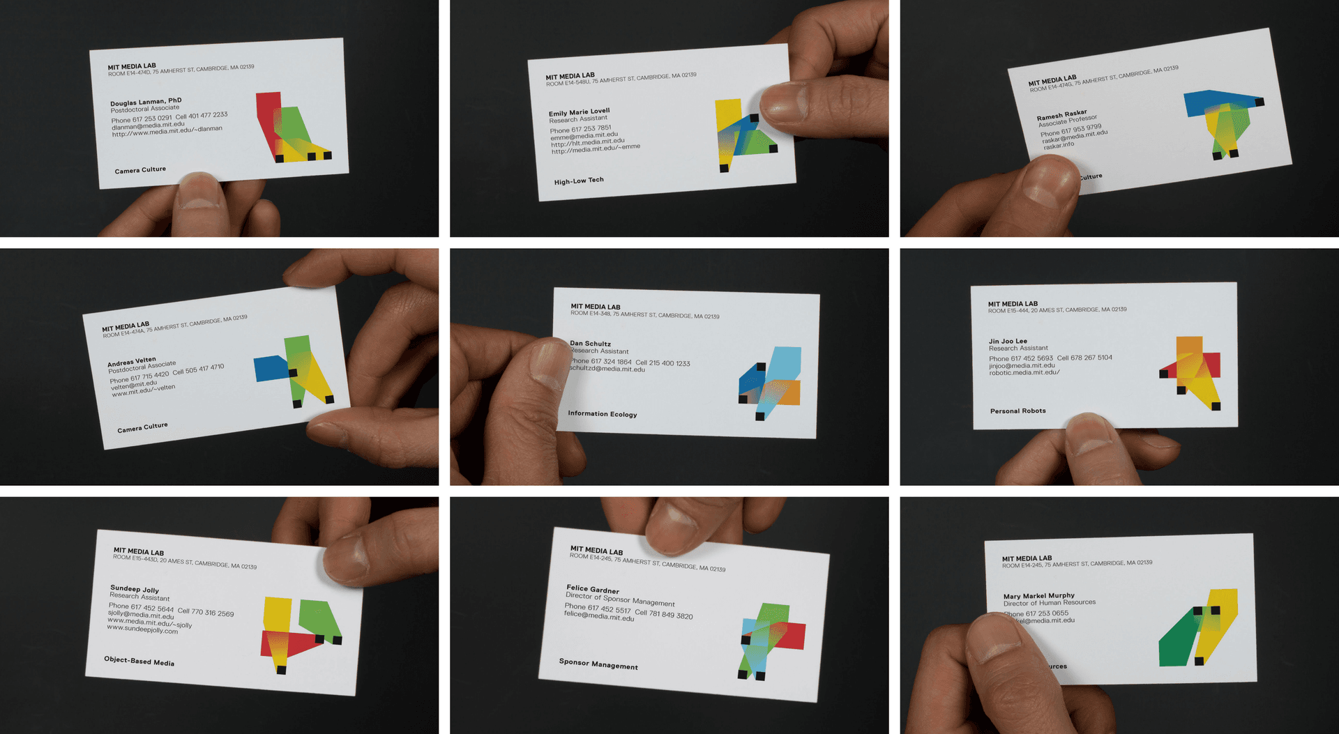 MIT Media Lab identity, 2011