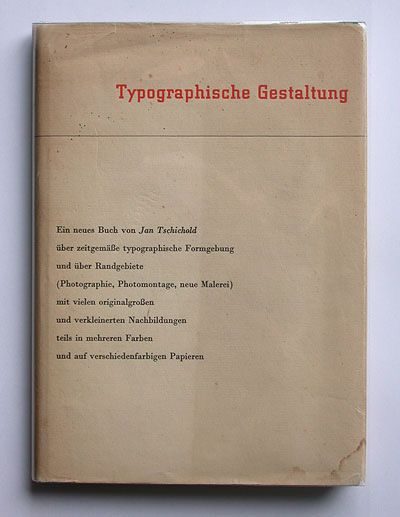 Typographische Gestaltung, 1935
