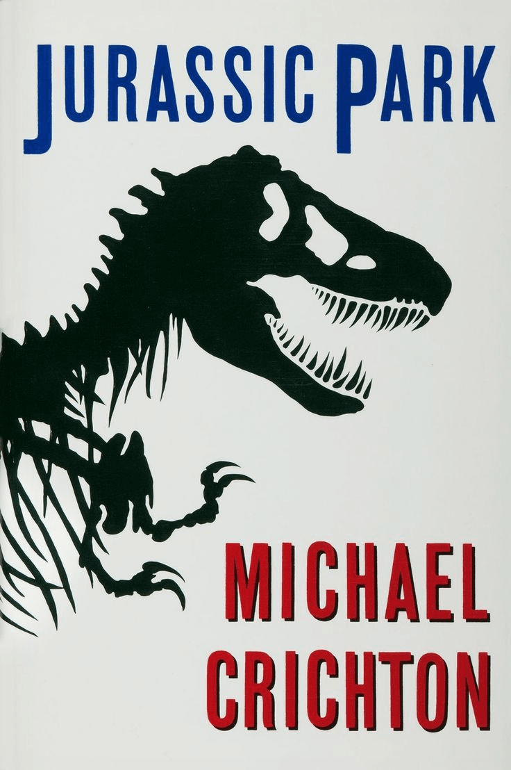 Jurassic Park first-edition jacket, 1990