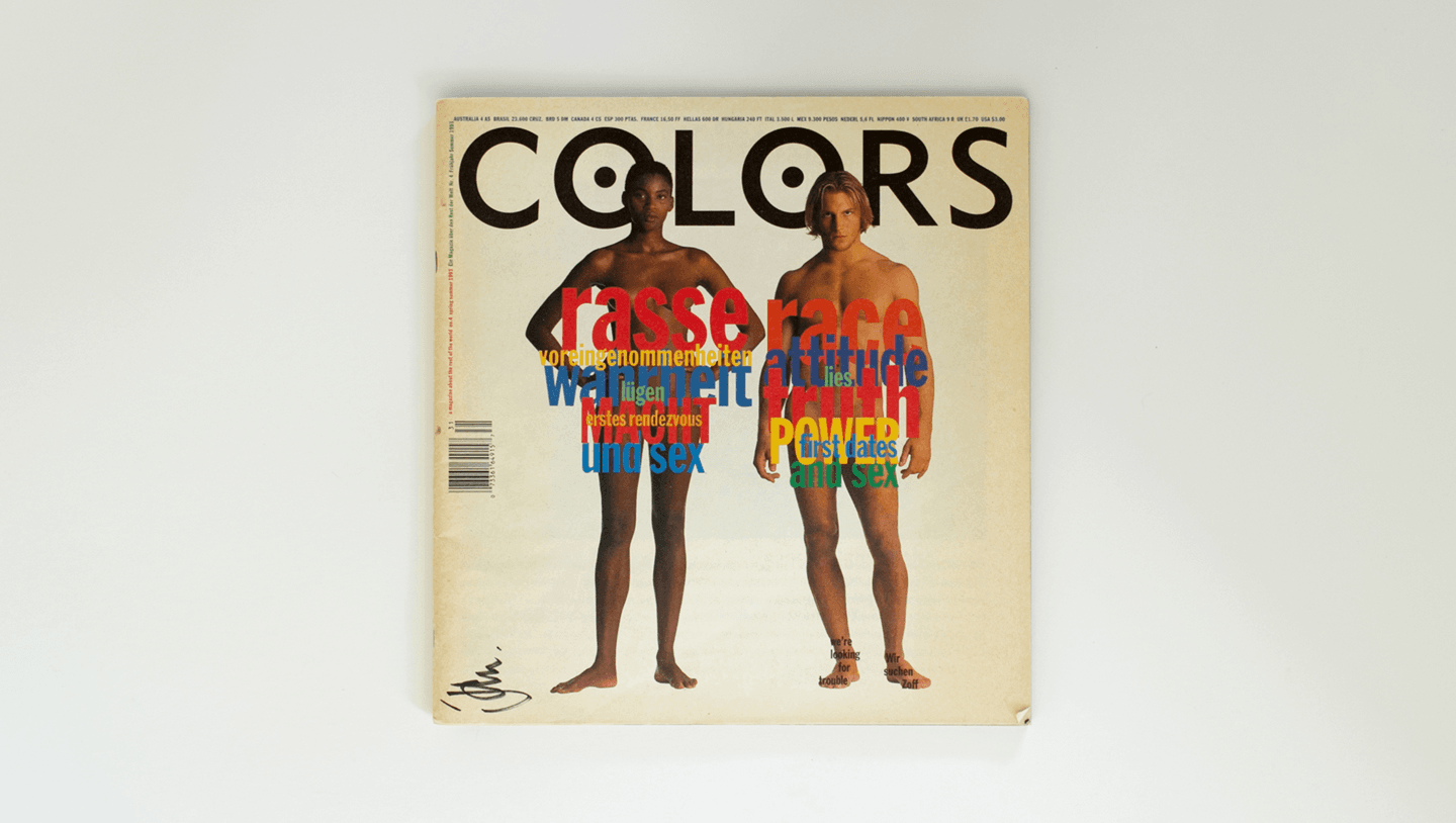 Colors magazine issue covers