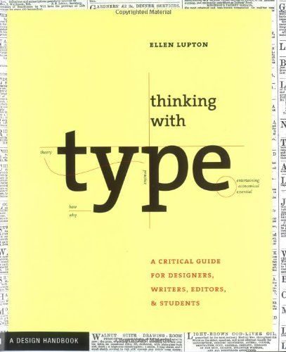 Thinking with Type book cover, 2004