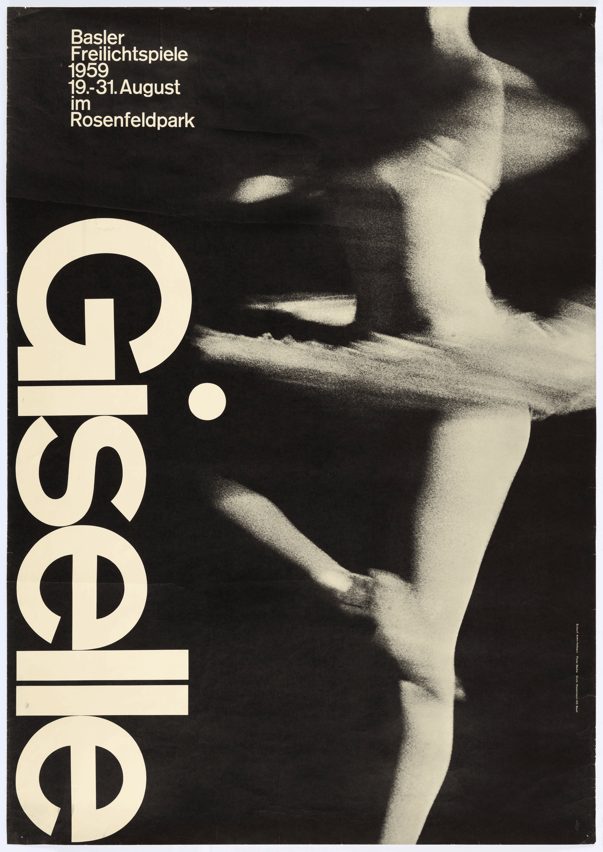 Basler Freilichtspiele poster series, 1954/1990